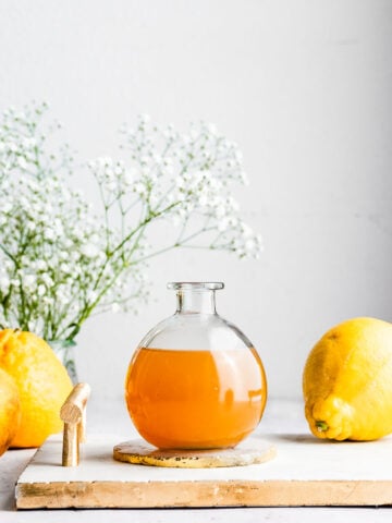 Bergamot syrup