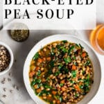 black-eyed pea soup pinterest pin