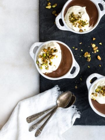 Chocolate custard