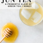 pinterest pin how to make jun tea