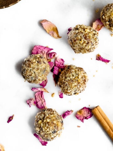 majoun with rose and cinnamon