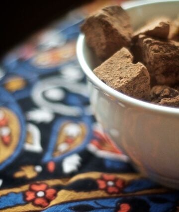 Rustic Mayan Chocolate Truffles