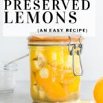 pinterest pin preserved lemons