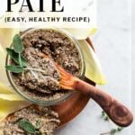 Mushroom Pate Pinterest Pin
