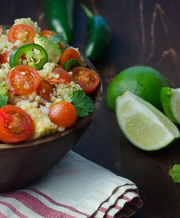 tomato lime salad