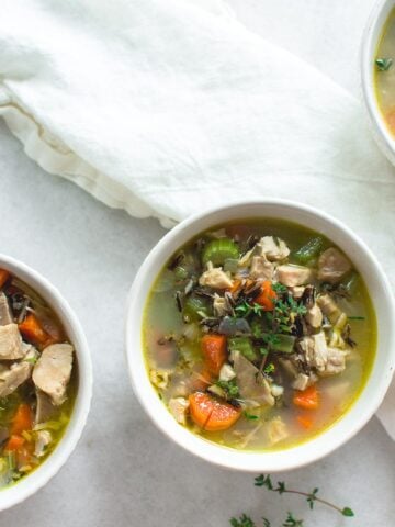 turkey and wild rice soup