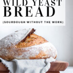 Pinterest pin wild yeast bread